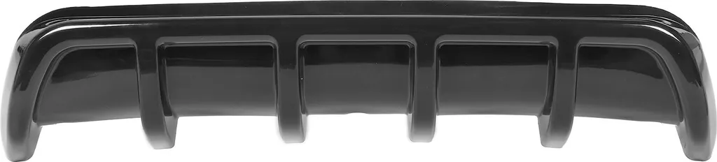 Aileron de Requin Universel Noir Brillant - Insert Arrière Multi-Fins