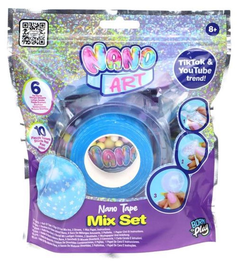 NANO ART - Nano Tape Mix Set - blau