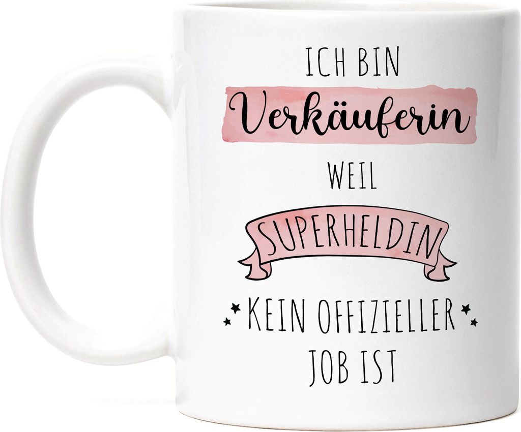 Ich Bin Verkäuferin Weil Superheldin Kein Anerkannter Job Produktbild 