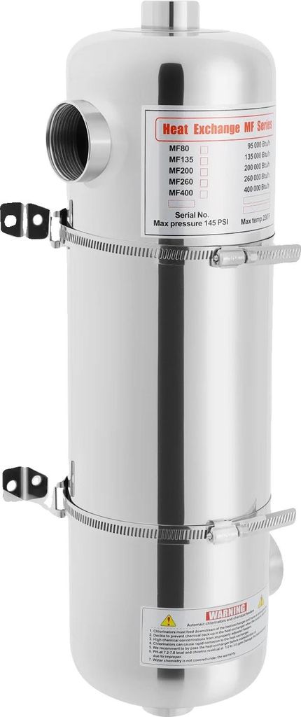 Scambiatore di calore per piscina, potenza 60 kW, potenza Immagine del prodotto 