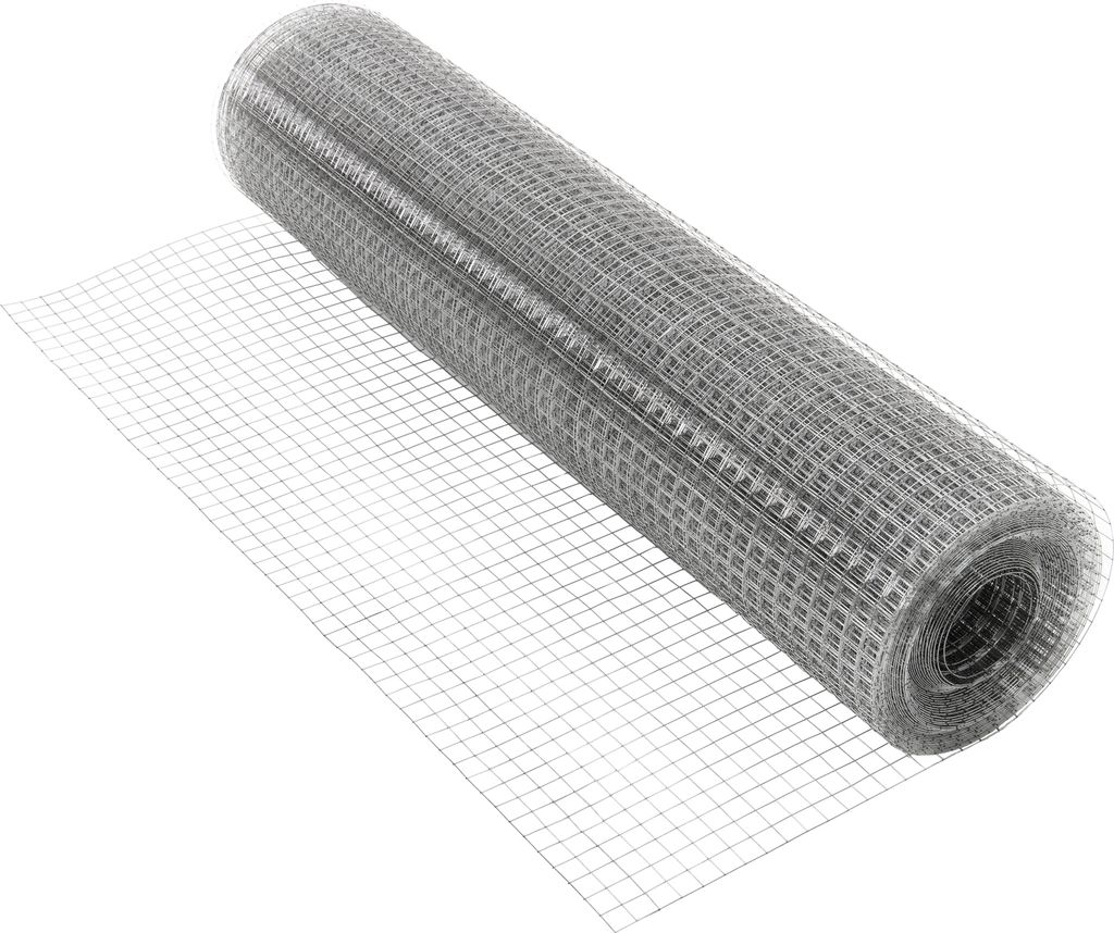 ECD Germany Volierendraht Drahtgitter Silber 19x19mm Produktbild 