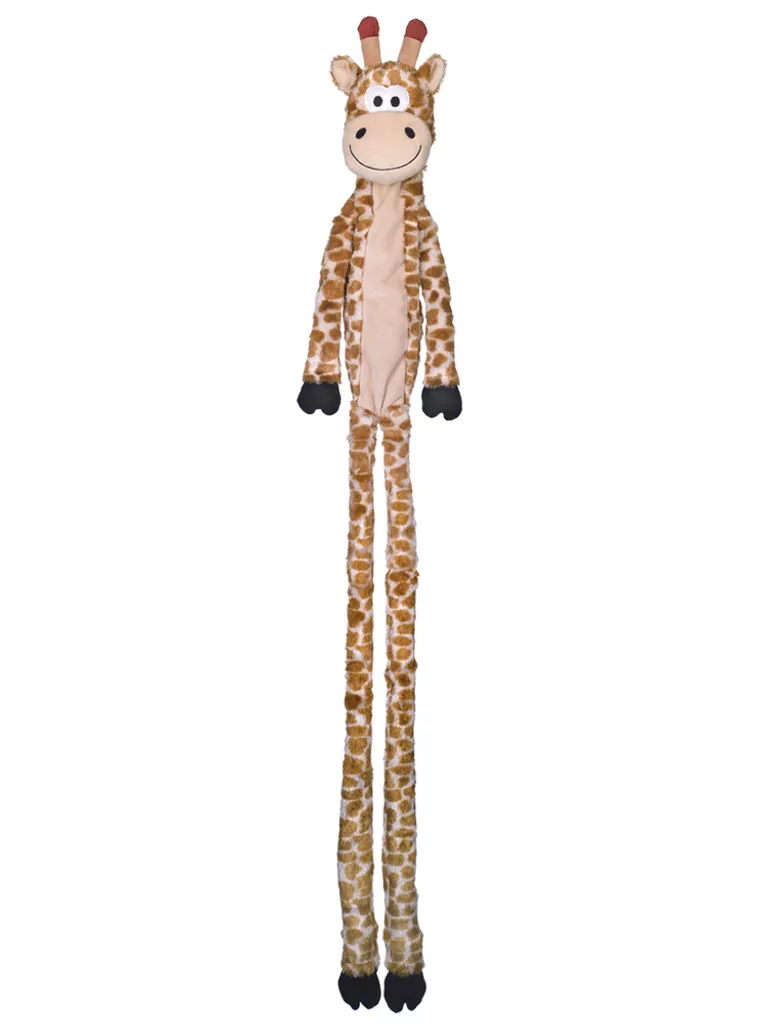 Peluche Nobby Long Giraffe, con corda interna 113 cm - 2