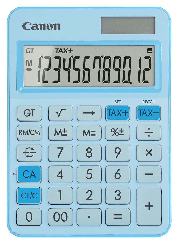 Canon LS-125KB-PBL Tischrechner pastellblau