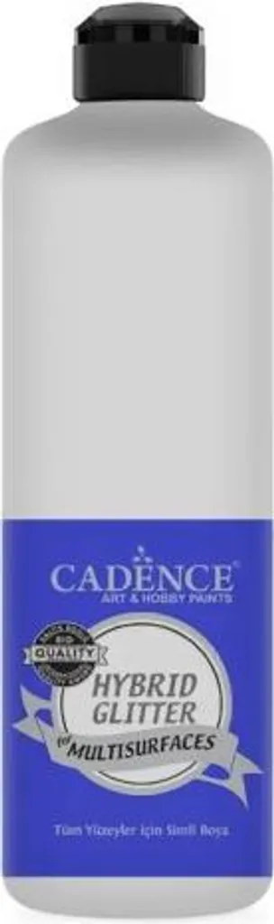 Peinture Acrylique Pailletée Blanche 500ml Cadence Effet Scintillant