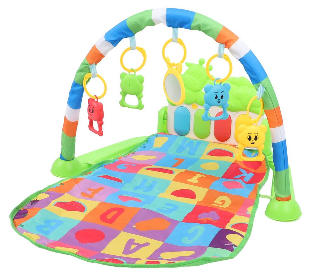 Baby Musik Fitness Matte Play Gym Kick Piano Activity Center Pedal für Neugeborene