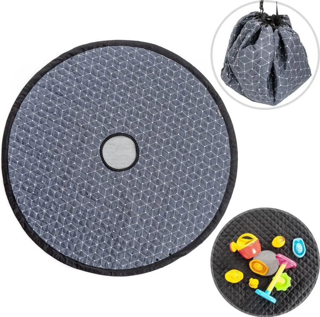 Zamboo Couverture 2en1 : rangez vos jouets en 2 secondes sur ce tapis