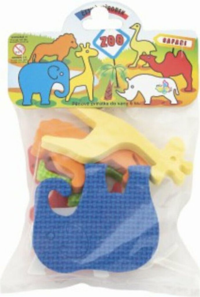 TEDDIES Wasseraufkleber Zoo 6St.
