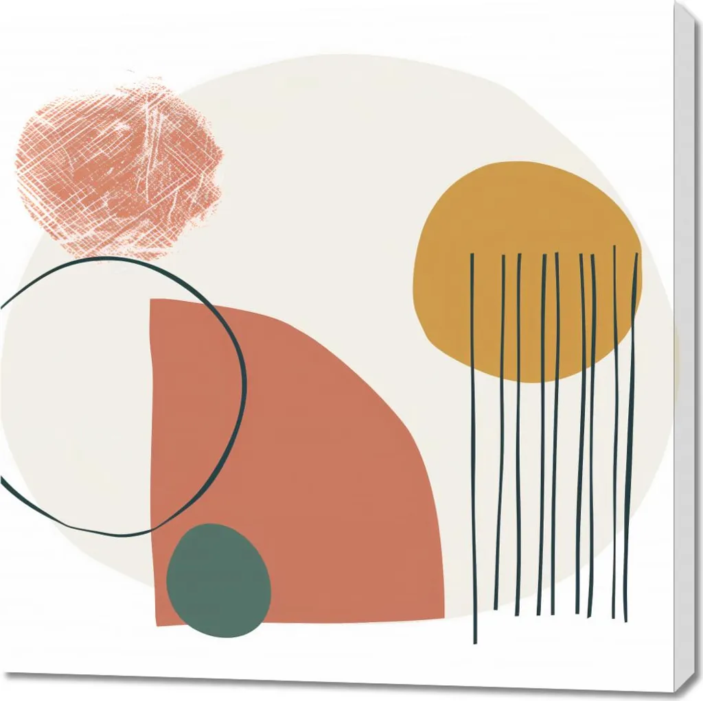 Image Vue sur l'horizon 90 x 90 cm - Solution pour Mur Vide et Triste