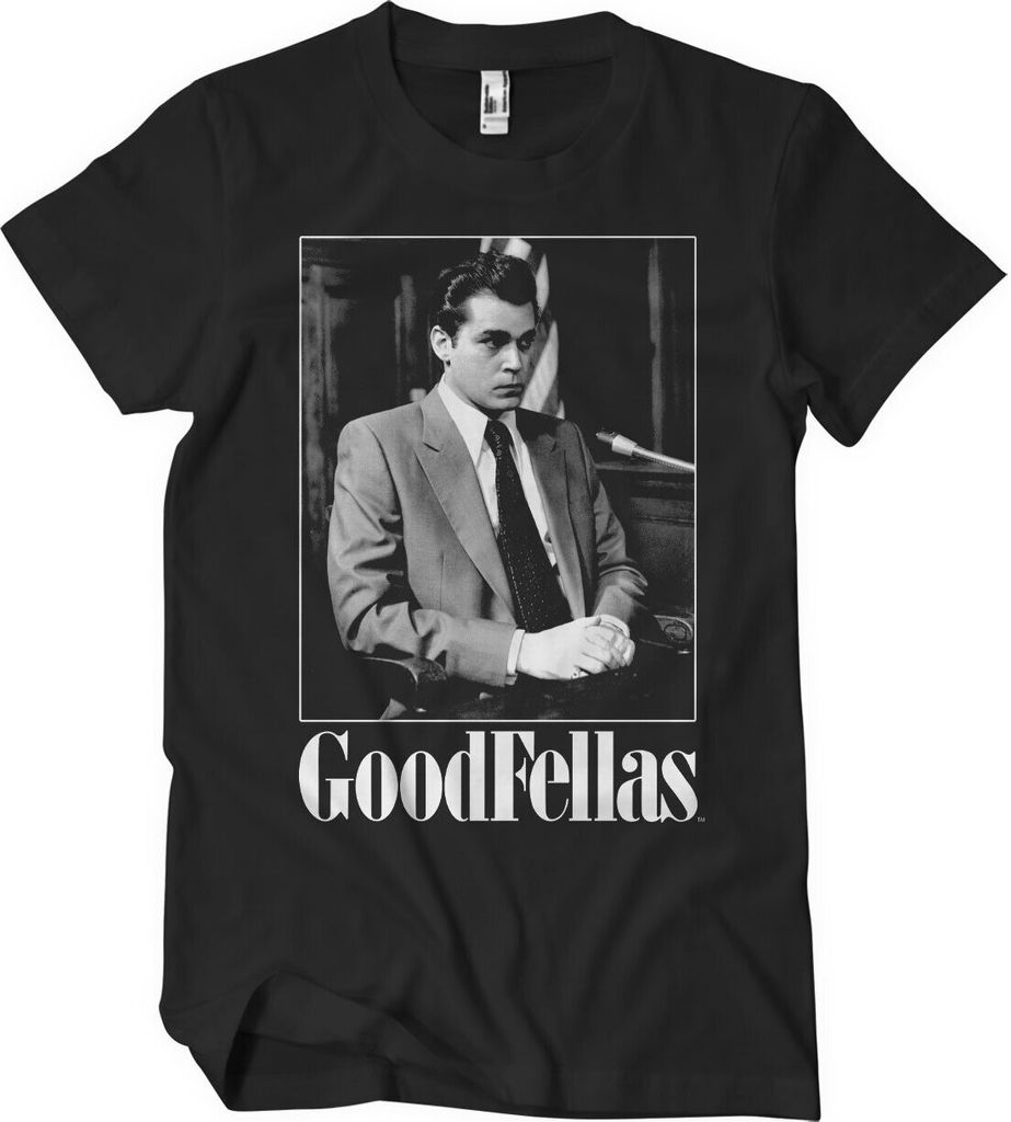 Goodfellas - Hill in Court T-Shirt - Large - Black