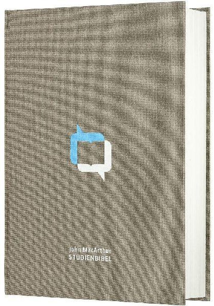 MacArthur Studienbibel - Schlachter 2000 (Hardcover, grau) Produktbild 
