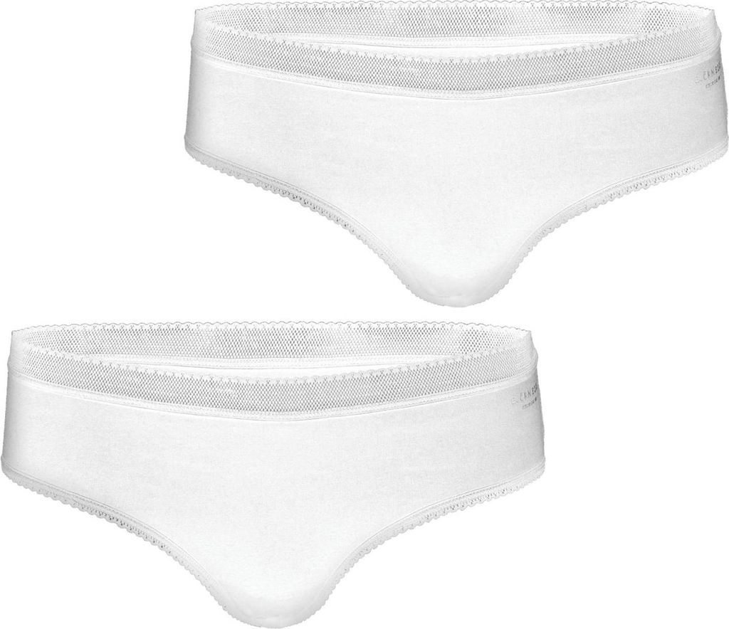 Björn Borg - Damen - Hipster Core 2er-Pack - Weiß - Gr. XL
