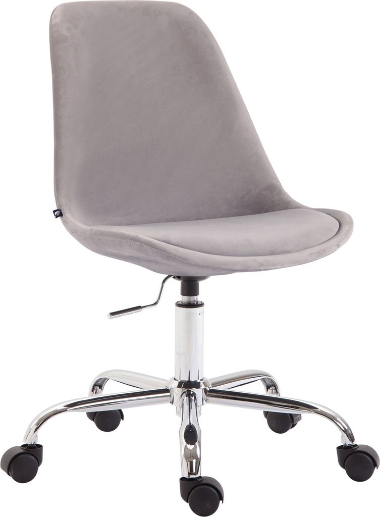 Bürostuhl HLO-CP8 Samt grau
