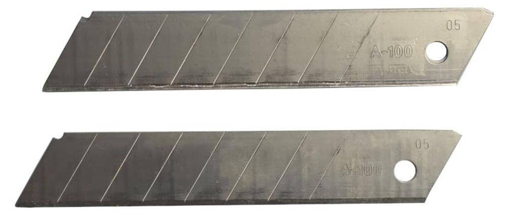 Lames de Cutter 18mm Sécables - Lot de 10 Recharges Image du produit 