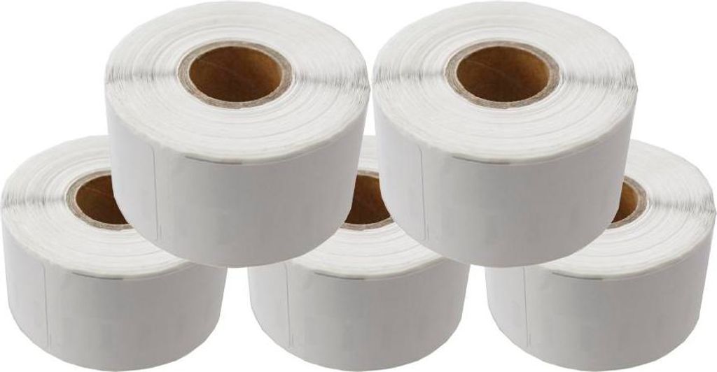 5 Rollen Etiketten für Dymo Typ 99012 Ettiketten 36x89 mm