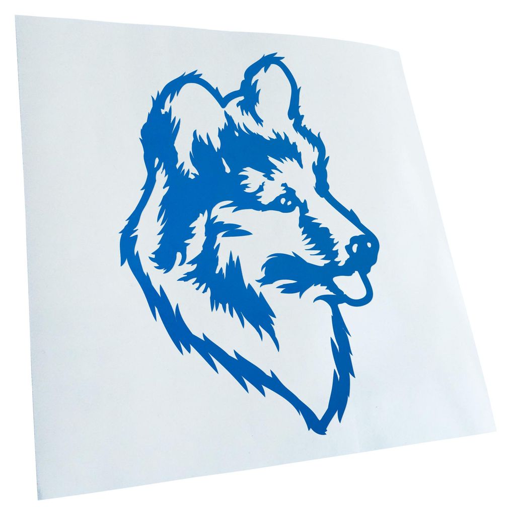 Kiwistar - Autoaufkleber - Cardinal Welsh Corgi Hund - Blau - 60x40cm - Aufkleber für Auto, Laptop, Fahrrad, LKW, Motorrad mehrfarbig JDM Decal Ra...