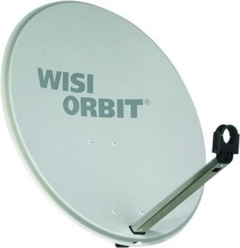 Parabole Wisi OA36G 60cm grise : fini les pertes de signal TV satellite