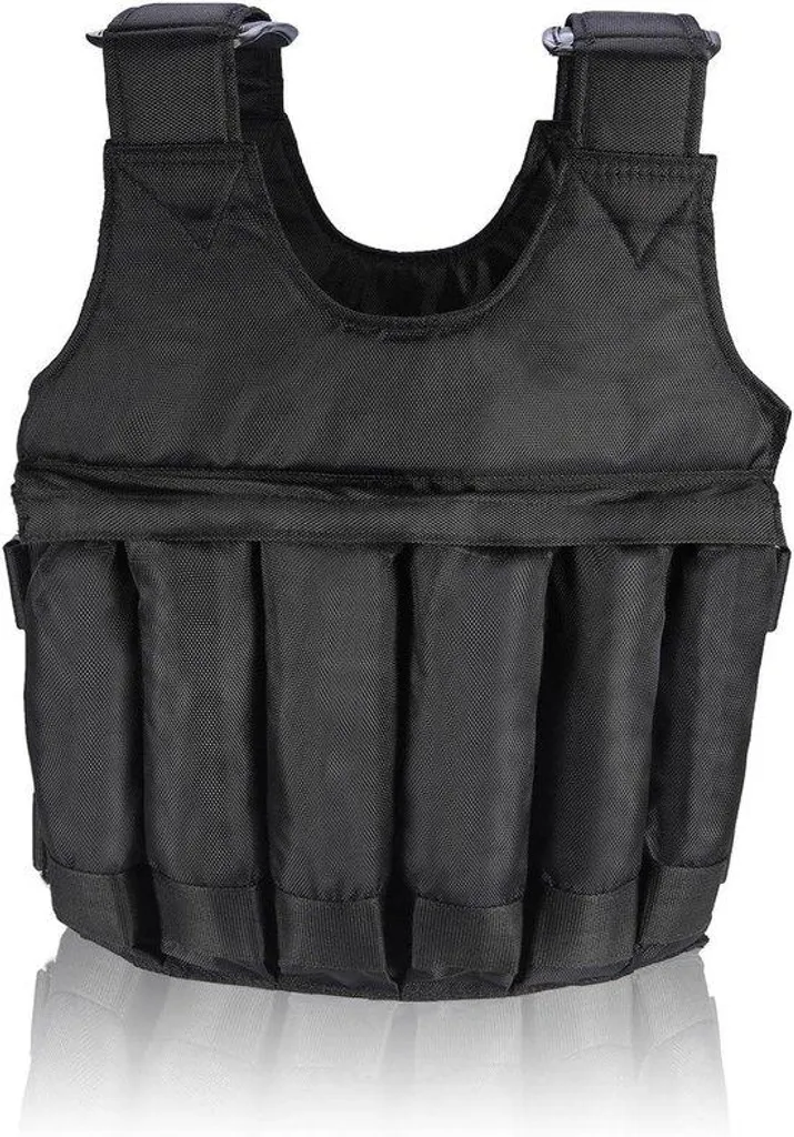 Gilet lesté 50 kg ergonomique : fini les douleurs avec poids réglable
