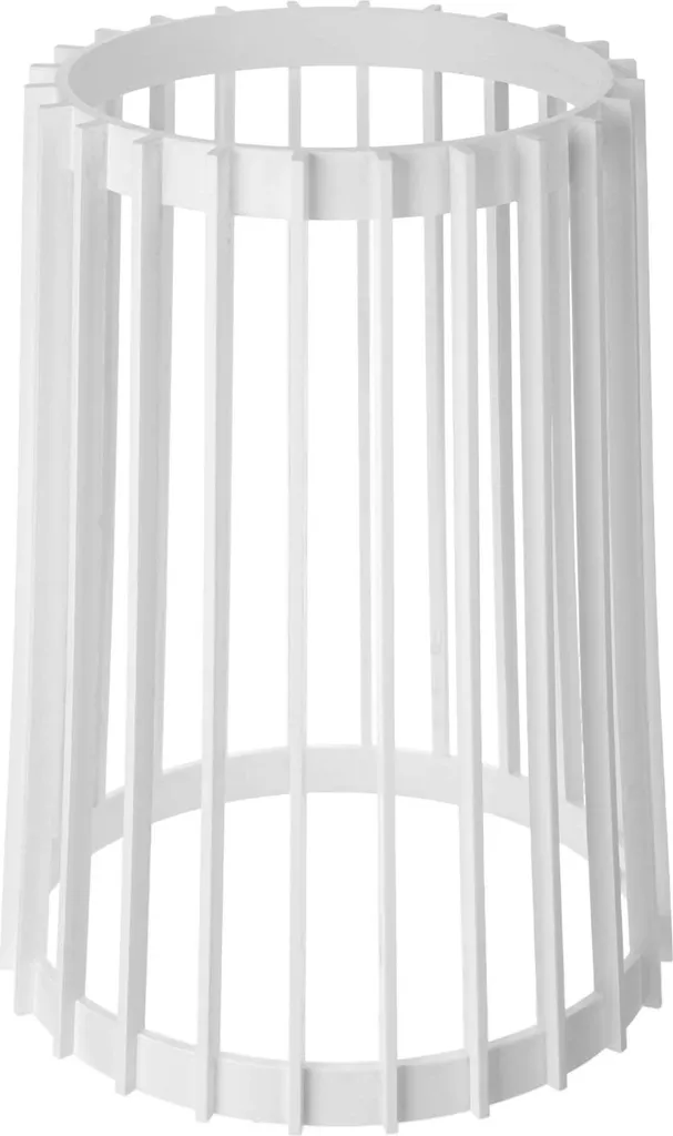 Support de fleurs double face Blanc 40cm - Tablette décorative KADAX - 6