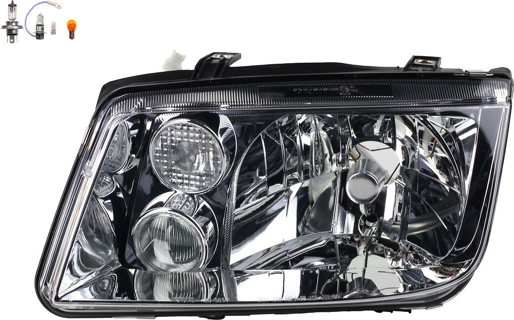 Scheinwerfer passend für VW Bora 1J2 10/98- 05/05 Links Leuchtmittel 1J5941017BD 1J5941017AD 1J5941017AP 1J5941017G 1J5941017R Johns