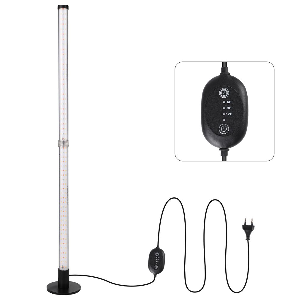 80 cm lampa na rastliny LED s plným spektrom 3 svetelné Obrázok produktu 
