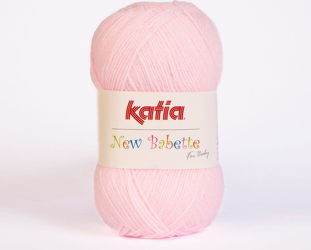 NEW BABETTE von Katia - ROSA (105) - 50 g / ca. 335 m Wolle Produktbild 