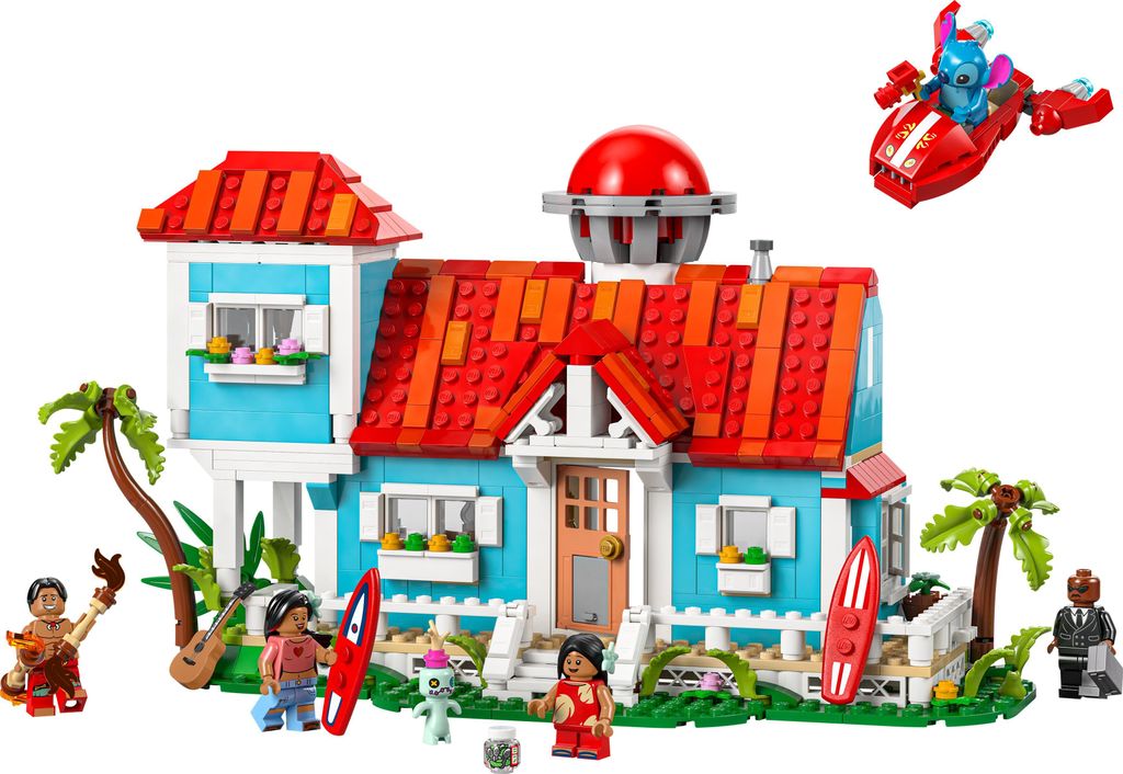 LEGO ǀ Disney Das Strandhaus aus „Lilo und Stitch“ - Produktbild 