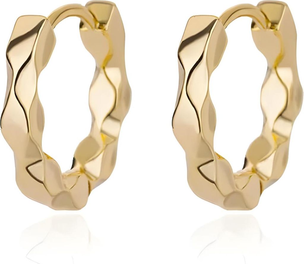 Elegante Gold Ohrringe VB-38983 aus Edelstahl für Damen KP38983