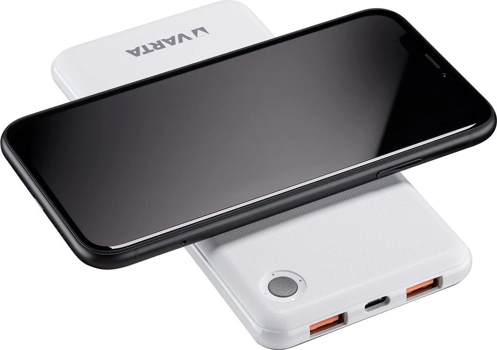 VARTA Zusatzakku "Wireless Power Bank" 10.000 mAh weiß Produktbild 55