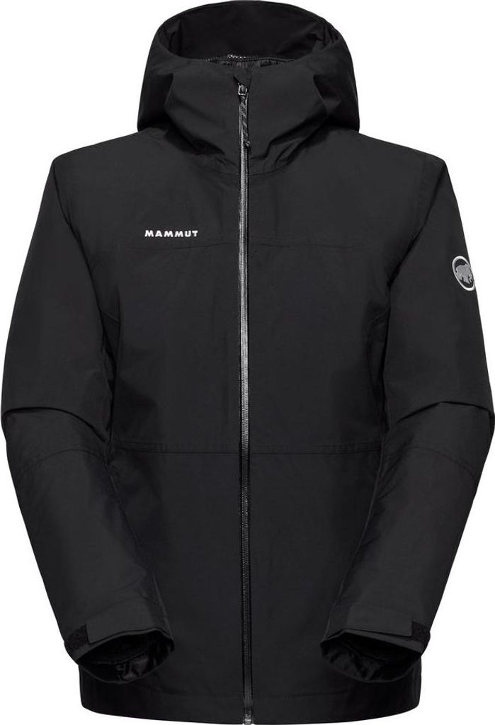 Treeline 3 in 1 HS Hooded Jacket Women, Hardshell Doppeljacke Damen - Mammut, Farbe:black-black, Größe:XL