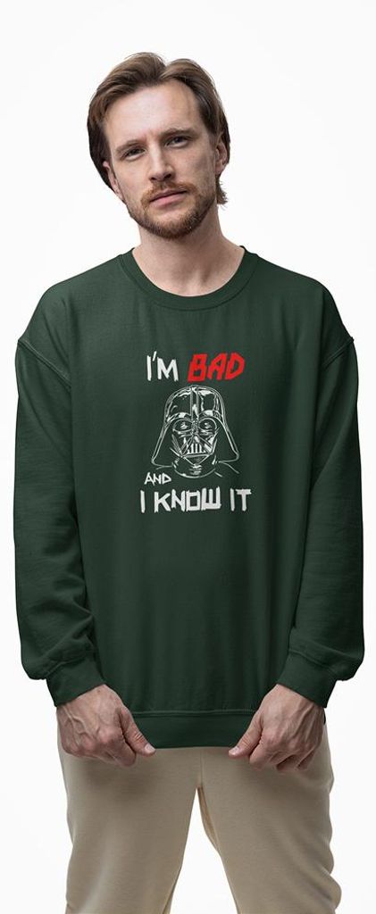D&B Design Uni Pullover SWMO00072 Star Wars Waldgrün-Größe 2XL