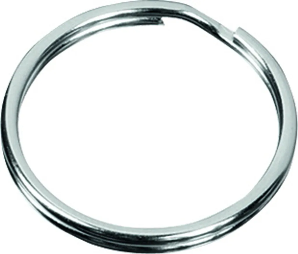 Anneau pour clés et accessoires Ø 20 mm argenté idéal porte-clés DIY