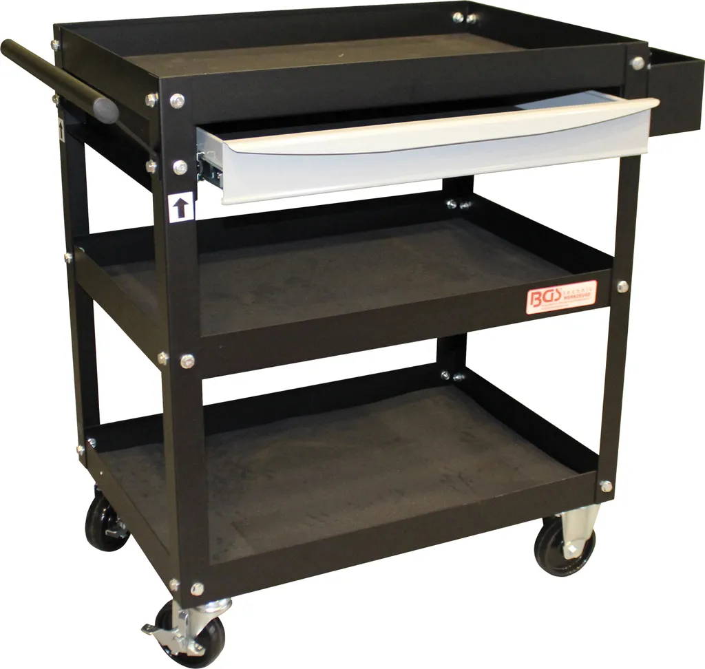 Servante d'atelier ouverte 1 tiroir pour garage et bricolage mobile