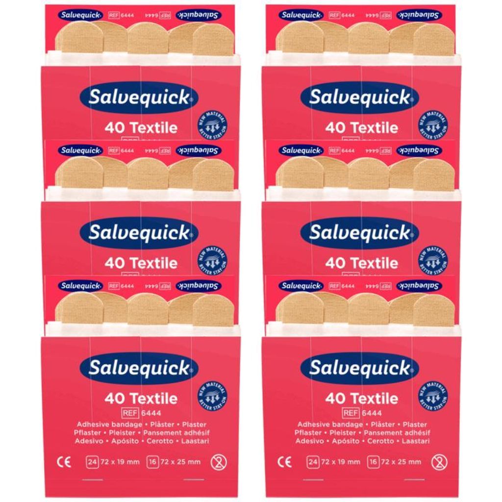 CEDERROTH Salvequick Nachfüllpackung Textilpflaster Produktbild 