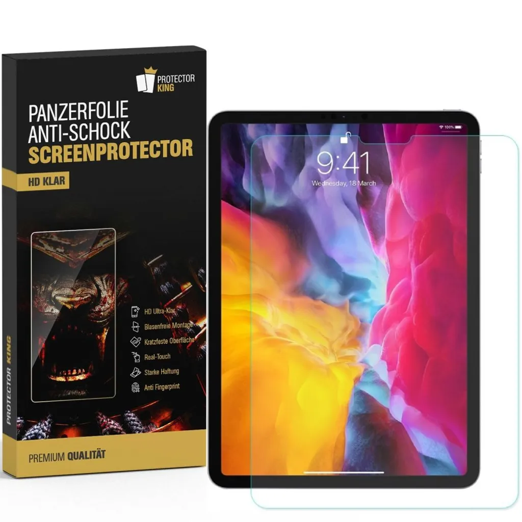 2x Panzerfolie für iPad Pro 11 2018/2020/2021