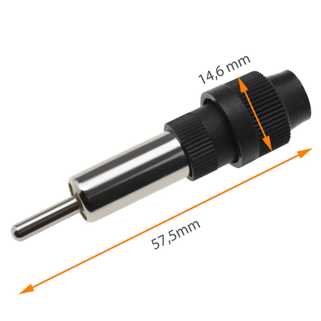 KFZ Antennen Stecker Schraubmontage 57.5mm x 14.6mm DIN Produktbild 6