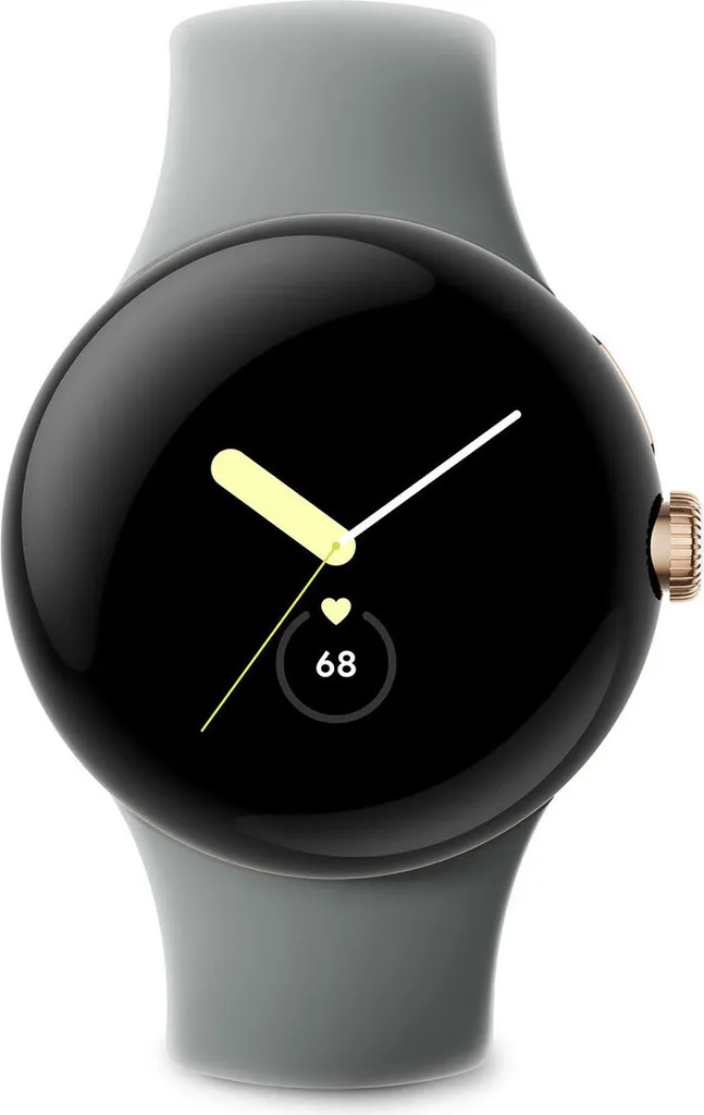 Montre Connectée Google Pixel Watch LTE avec suivi Fitbit et Sommeil