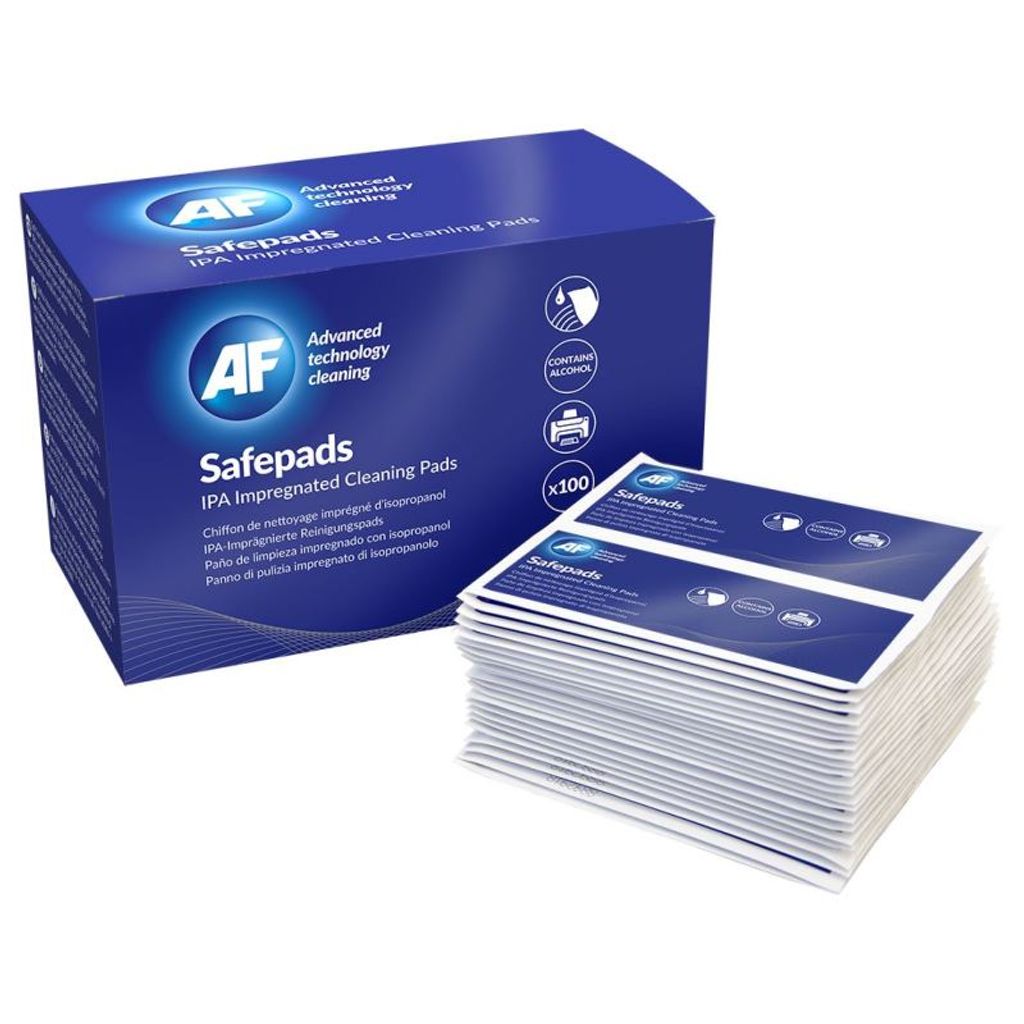 Tamponi di pulizia Safepads pre-imbevuti PU=100 pezzi Immagine del prodotto 