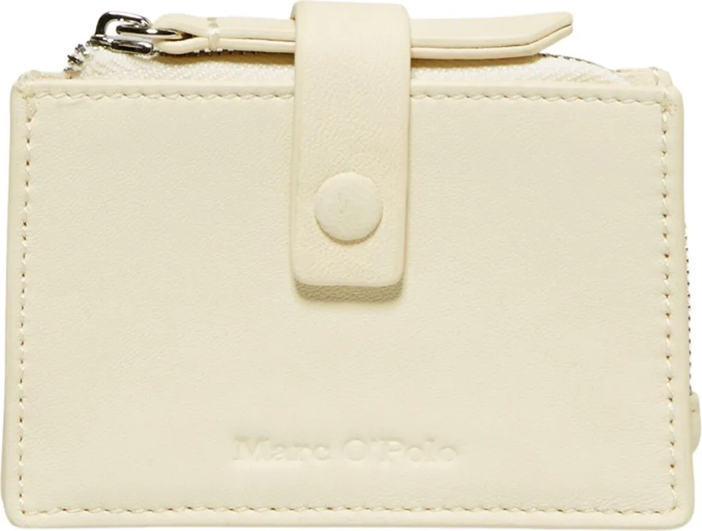 Analisi Marc O'Polo Carina Zip Wallet Chalky Sand: Pelle e RFID
