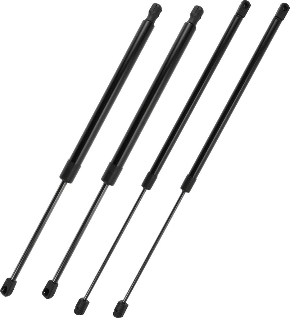Stoßdämpfer Gasfeder Nr. 15093450/15079252 für Buick Rainier 2004-2007 Schwarz 4 Stück Heckklappe & Heckscheibe
