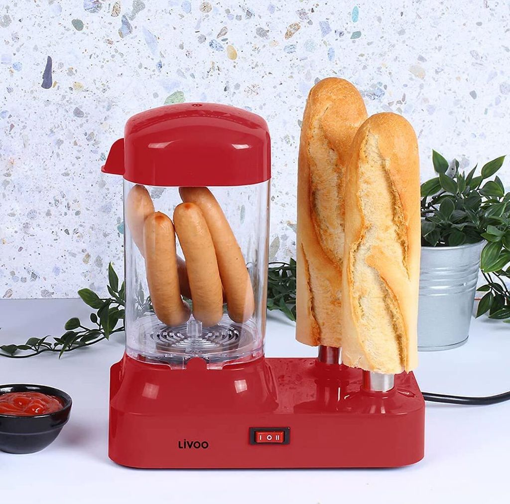 Machine à hot-dog 340w - Livoo - DOC238RC - Image du produit 