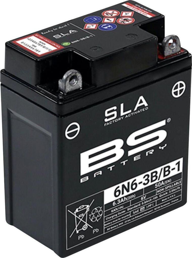 BS BATTERIA AGM SLA precaricata - senza manutenzione - Immagine del prodotto 