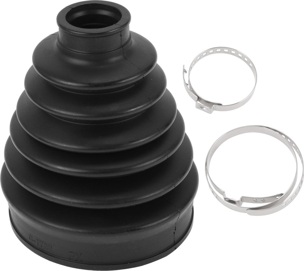 1 Satz CV-Gelenkmanschetten-Kit für Honda CR-V 2008-2011 2019 Äußere Gleichlaufgelenkmanschette mit Klemmen Nr. 44018SJM020 Schwarzer Gummi