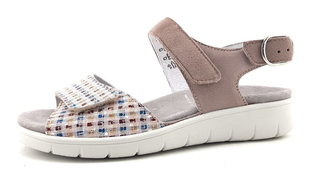 Semler Damenschuhe Sandalen Bequem Sandale Rosa Freizeit, Schuhgröße:EUR 40 | UK 6.5