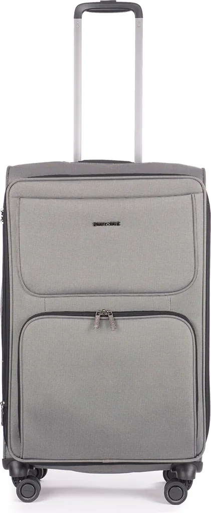 Grande valise souple à 4 roues Stratic Bendigo Light + 72cm grise