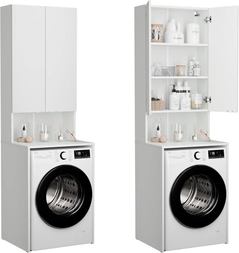 PLATAN ROOM Waschmaschinenschrank 120 oder 210 cm hoch Produktbild