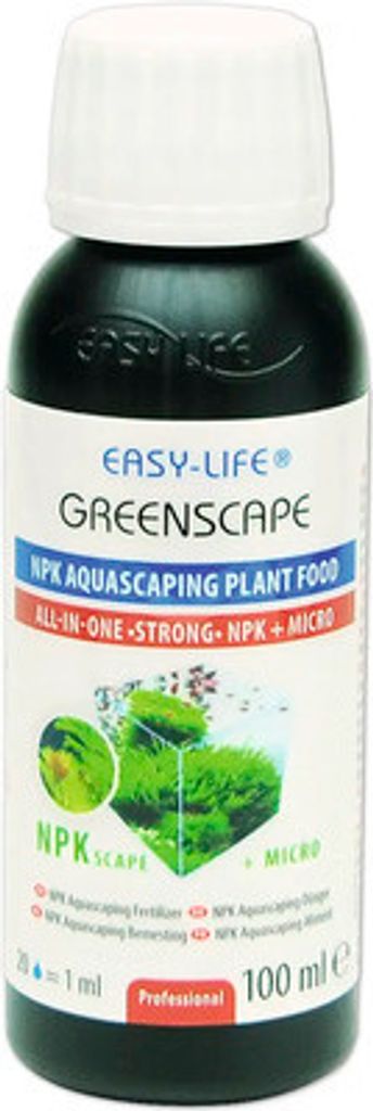 Aquariumpflanzendünger Easy Life GreenScape hochkonzentrierter NPK + Mikrodünger 100 ml