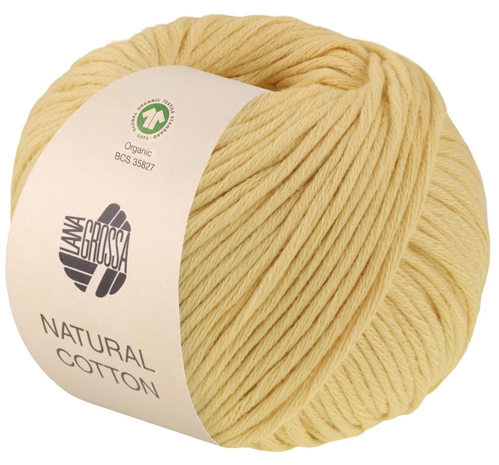 Lana Grossa - Natural Baumwolle GOTS 0025 vanille Produktbild 