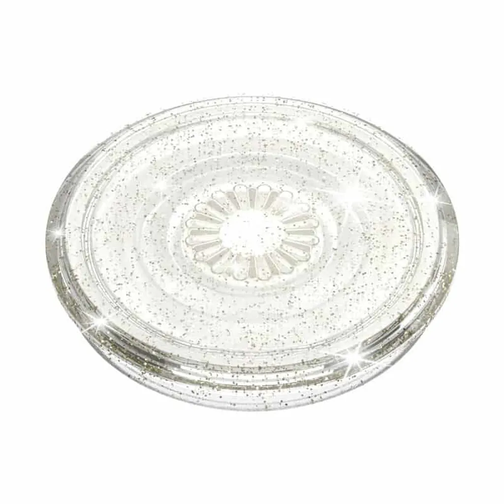 PopSockets PopGrip Clear Glitter Silver - Support de téléphone pailleté - 5