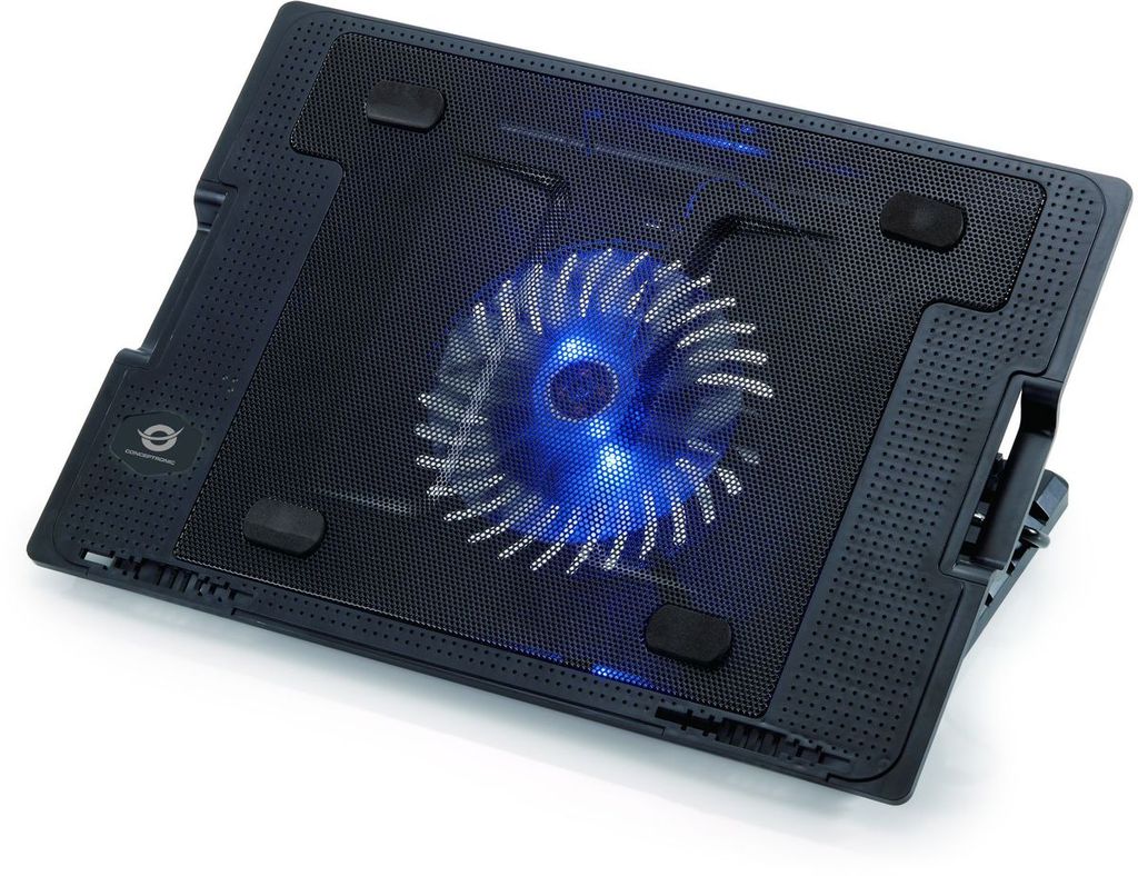 Conceptronic CNBCOOLSTAND1F, 43,2 cm (17"), 1 szt., 14 cm, Zdjęcie produktu 