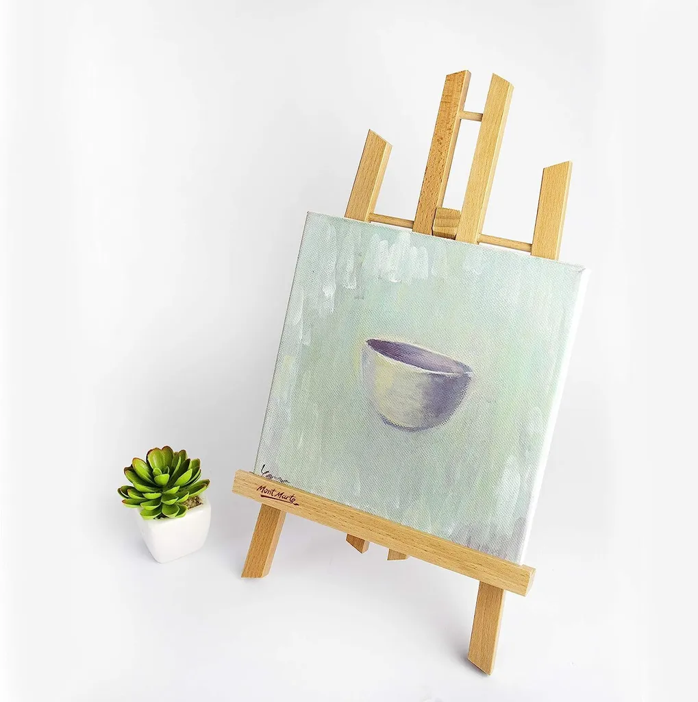 Support de Peinture de Table pour Débutants et Étudiants - Bois 40 cm